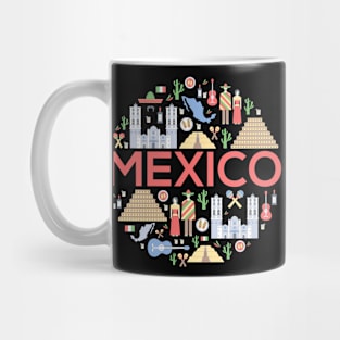 Mexico doodle concept Mug